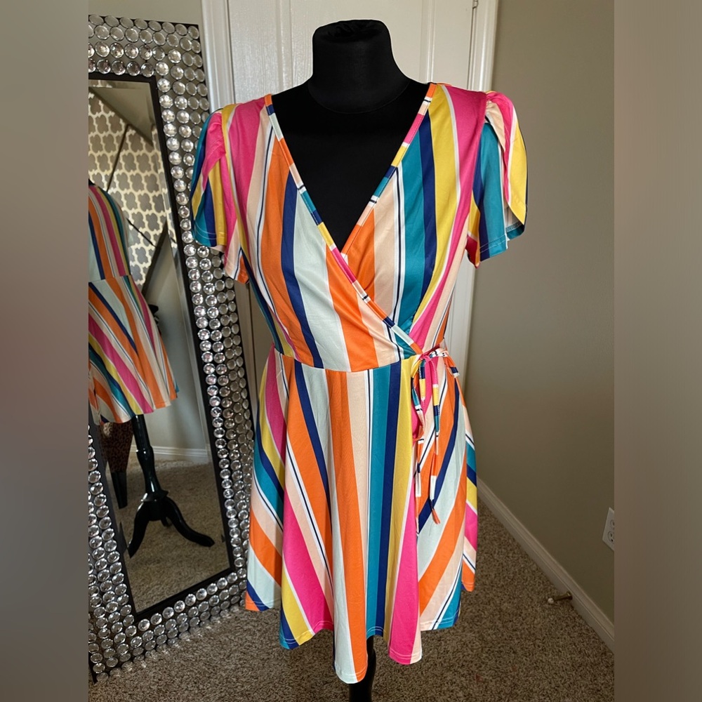 Sexy striped dress